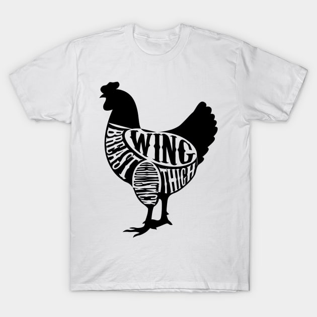 Chicken Lover T-Shirt by CuteSyifas93